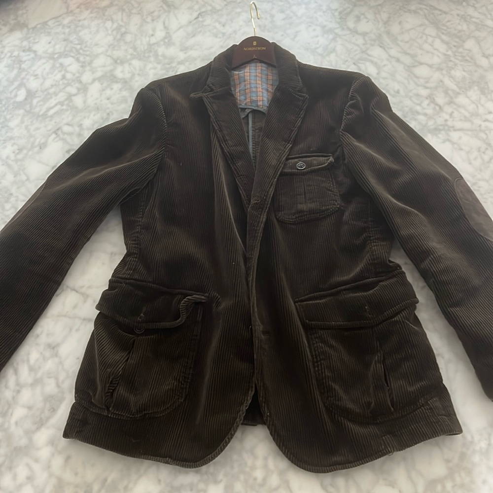 Façonnable brown, corduroy, casual jacket